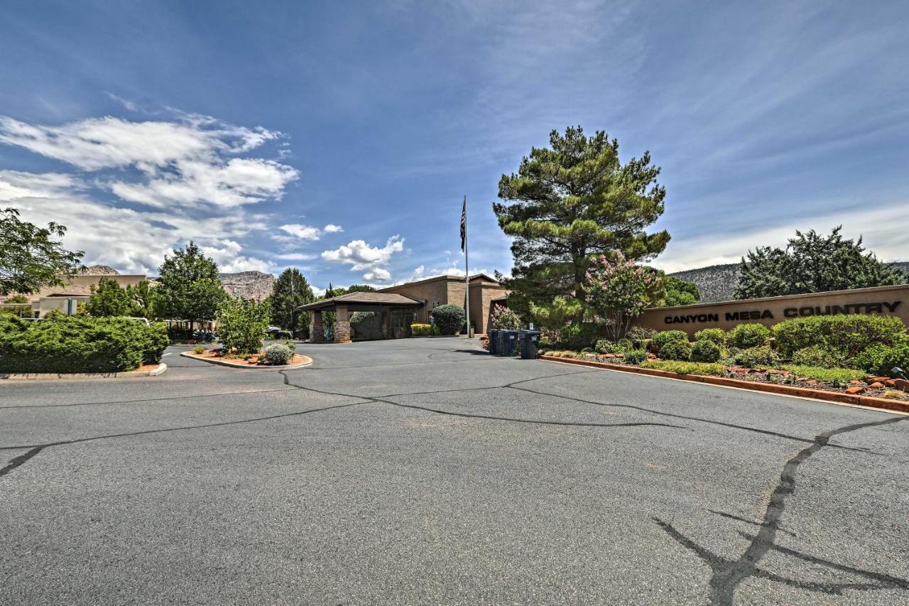 Sedona Condo On Golf Course With Mountain Views! Esterno foto