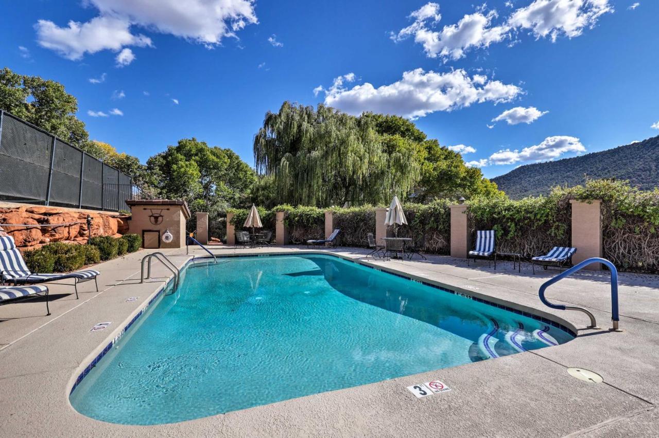 Sedona Condo On Golf Course With Mountain Views! Esterno foto